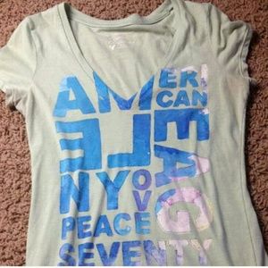 Graphic American Eagle Tee