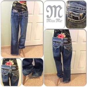 💕👖SUPER CUTE MISS ME LACE/BLING JEANS👖💕