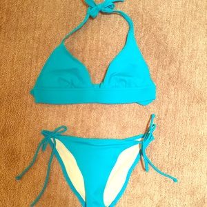 Turquoise Victoria Secret Bikini XS