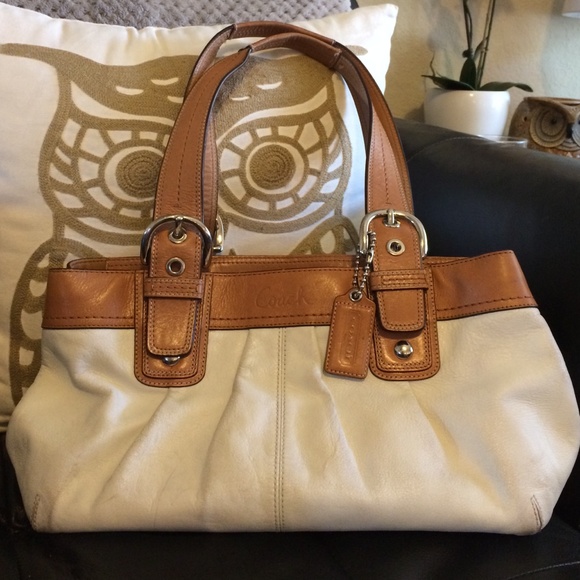 ***ON HOLD*** Coach Soho pleated leather tote