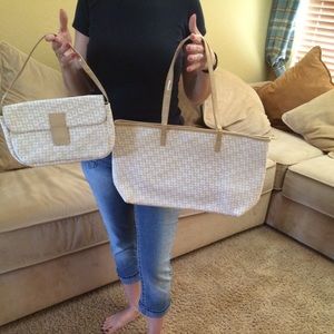 Two straw bags