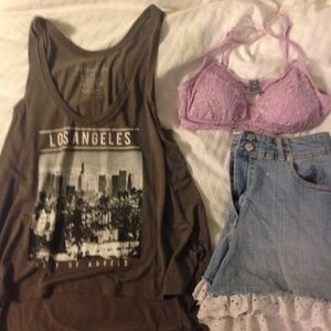 Padded aerie bralette