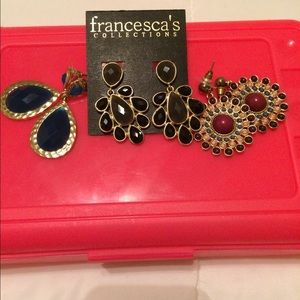 New and Used 3 pair of earrings !