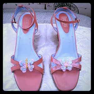 Beautiful Coral  Nickels Sandals
