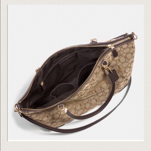 ⛔️SOLD⛔️ Coach signature purse new with tag! - Picture 4 of 4