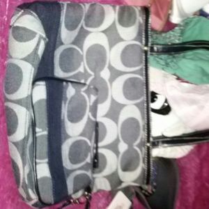 Coach Purse and wrislet