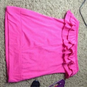 Pink Tube Top