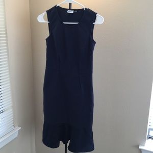 DKNY navy Sleeveless dress size 2