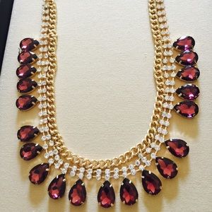 Pretty garnet color necklace!