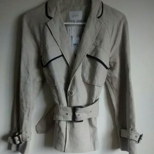 Ann Taylor loft linen jacket