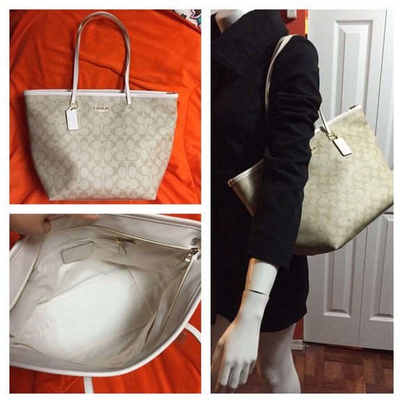 ⛔️SOLD⛔️Coach tote new with tag! - Picture 1 of 4