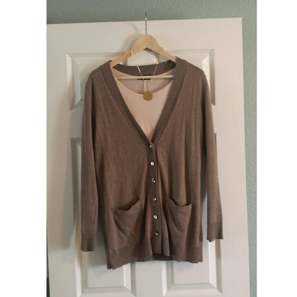 Eddie Bauer Cotton Cashmere Cardigan