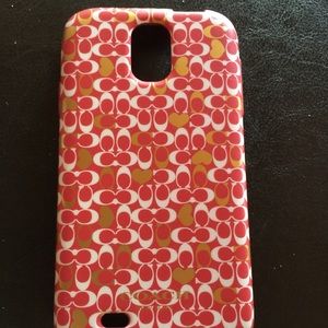 Samsung Galaxy S4 Coach phone case