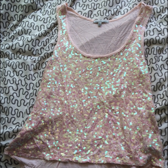 Light pink tank top Charlotte Russe