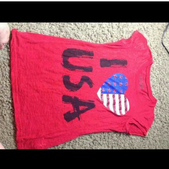 I Love USA Tee