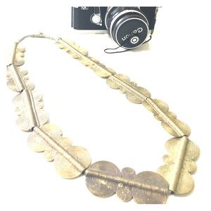 African Brass Necklace