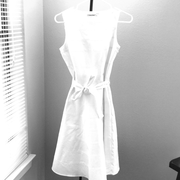 Calvin Klein White Dress Size 2