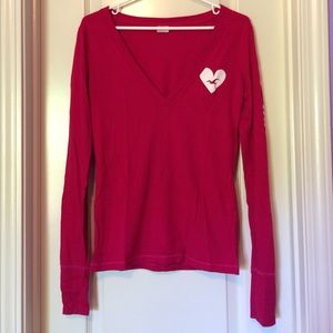 Hollisyer V-neck Long Sleeve Top