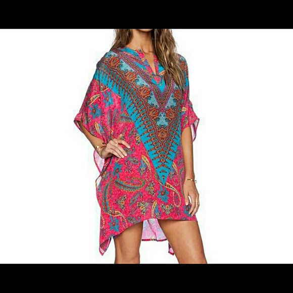 SALE $30+DISCOUNTED SHIPPING Chiffon Tunic Dress - Picture 3 of 3