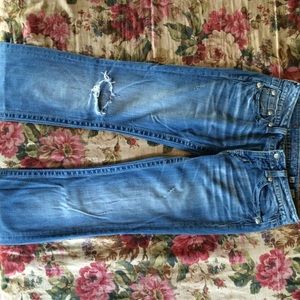 Boot cut jeans