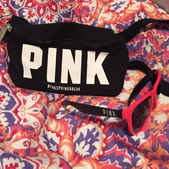 VS PINK Fanny pack & Sunglasses