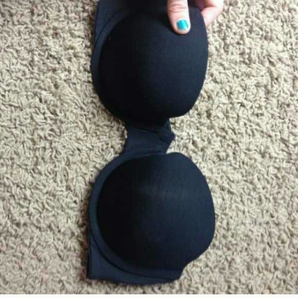 Candie's Black Strapless Bra