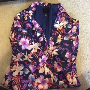 Floral Blazer