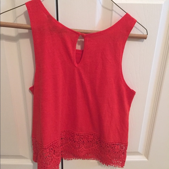 New Look orangish/ red tank top