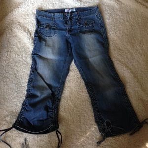 Denim Capris