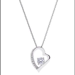 Swarovski Crystal Heart Pendant/Necklace