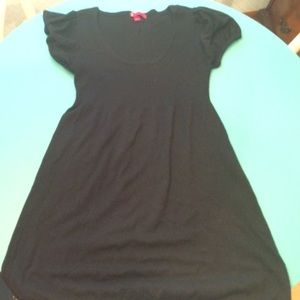 XL black sweater dress