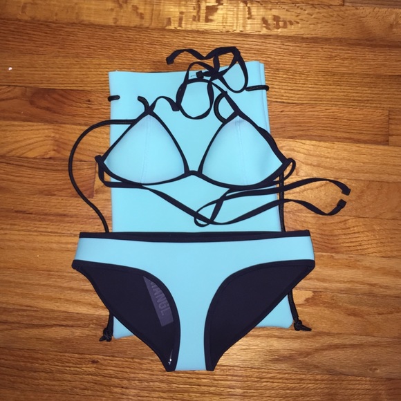 triangl miami mint swim suit bathing suit