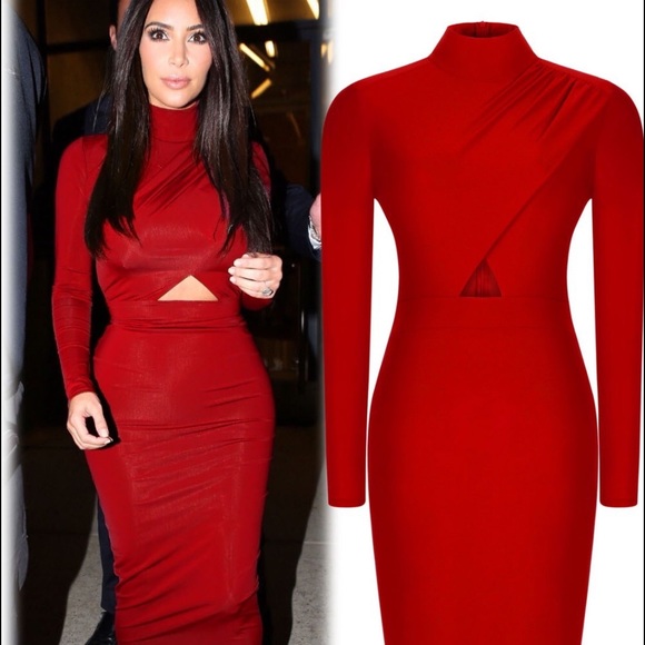 Red dress