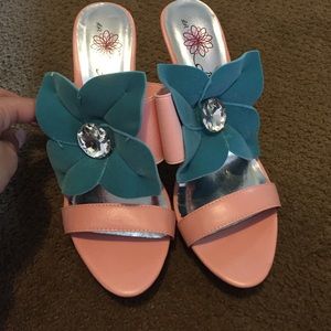 Unique heart heels