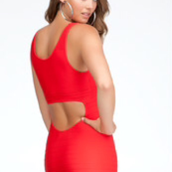 Red dress