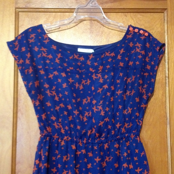 Tulle bird dress