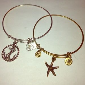 Two Alex and Ani. Anchor & starfish