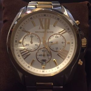 Michael Kors two-tone 'Bradshaw' Chronograph Watch