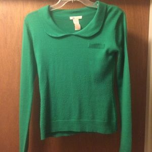 Evergreen Peter Pan sweater!
