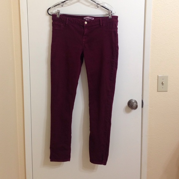 Maroon Skinnies