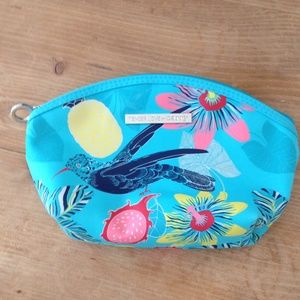 🌸Tender Love + Carry Bird of Paradise Makeup Bag