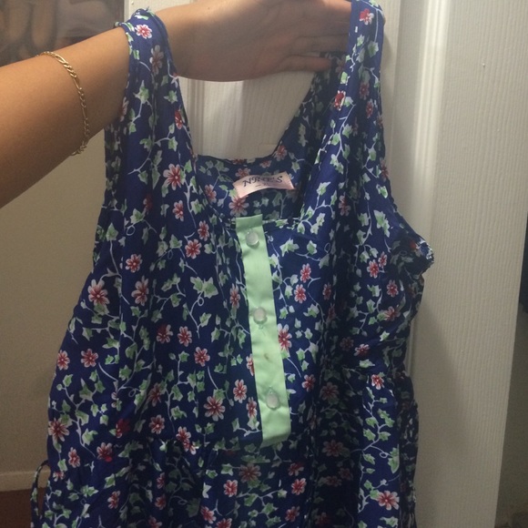 Floral Pajama dress