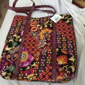 Vera Bradley suzani tall tote