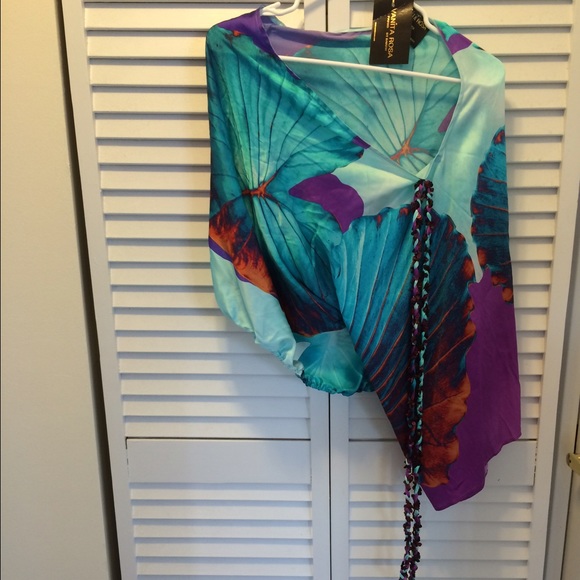 Vanity Rosa French silk lace Top