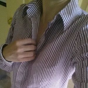 Express Striped Shirt with Slight Shimmer🔻🔻price