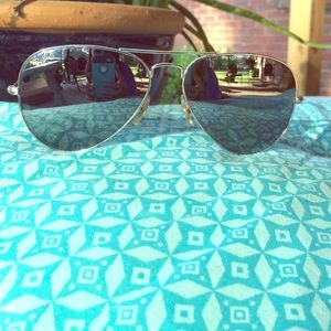 Ray-Ban Aviator Large Metal sunglasses Silver/Gray