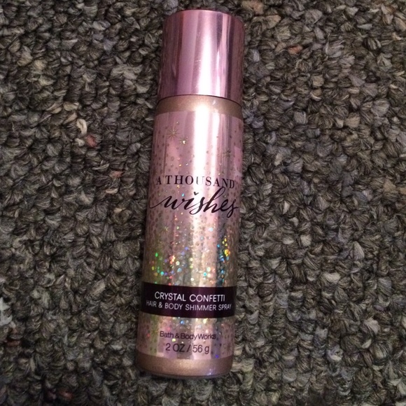 Bath & Body Works A Thousand Wishes Glitter Spray