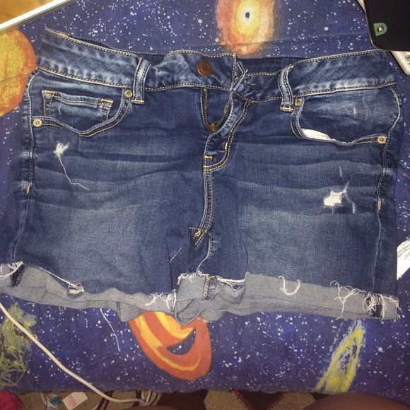 high waist American eagle shorts