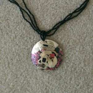 X SOLD X Rockabilly pendant necklace