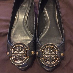 Tory Burch Wedge Heels (Black)